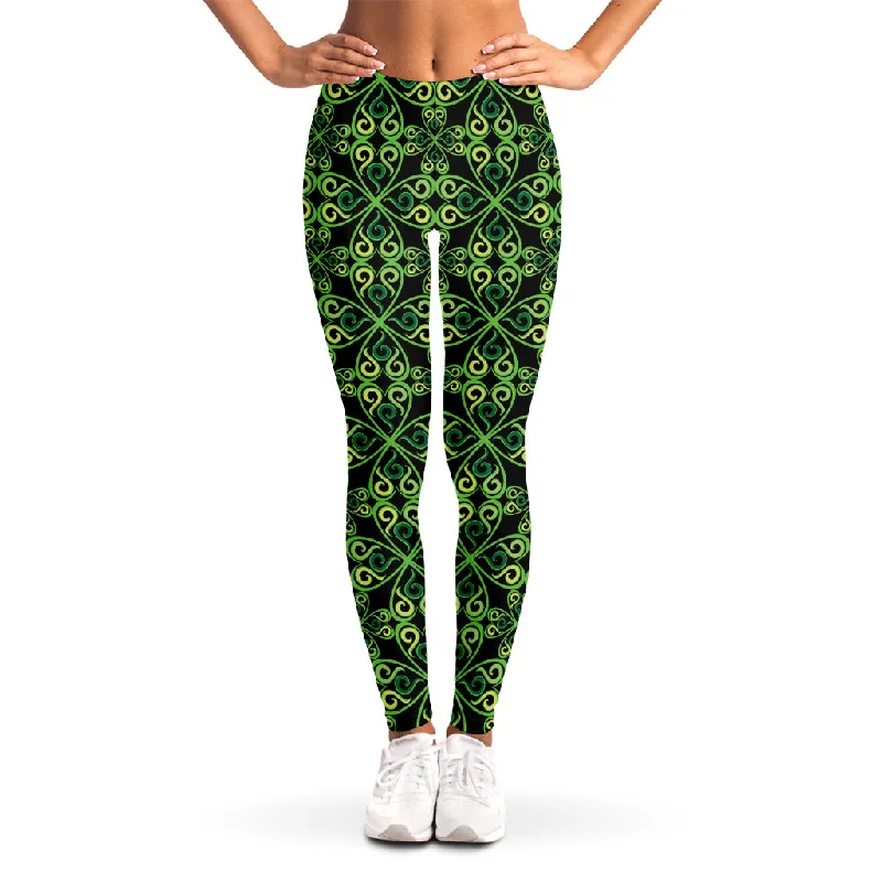 Special Buy Irish Celtic Symbol Pattern Print Women's Leggings
