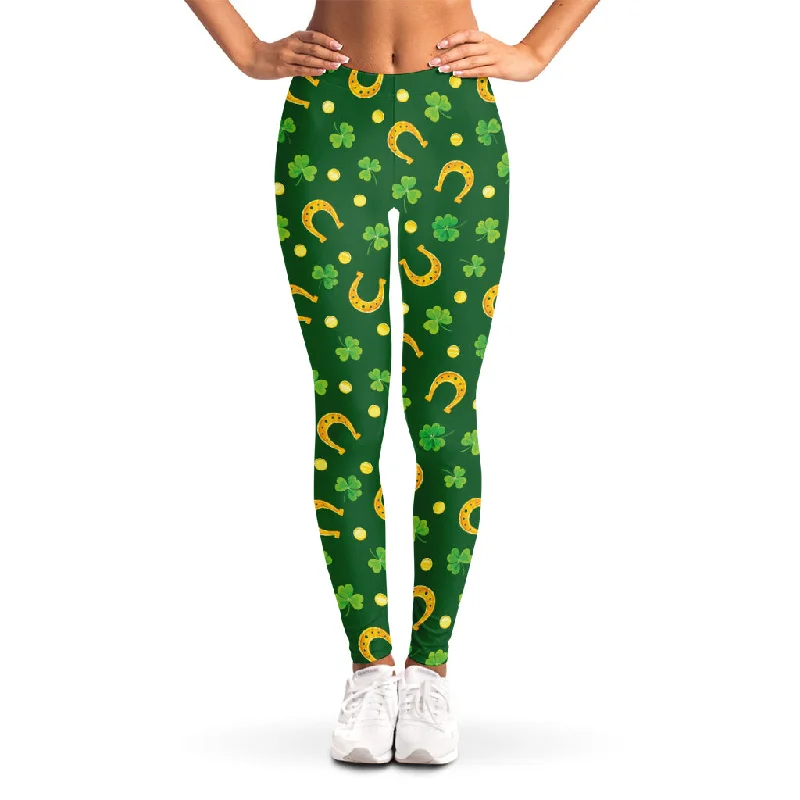 Deal of the Day Irish Saint Patrick's Day Pattern Print Women's Leggings