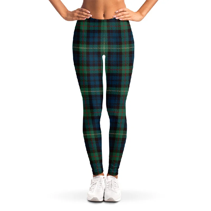 Flash Sale Irish Tartan Pattern Print Women's Leggings