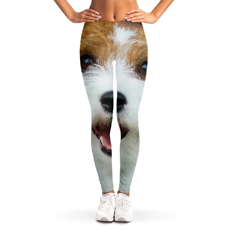Crazy Deals Jack Russell Terrier Portrait Print Women's Leggings