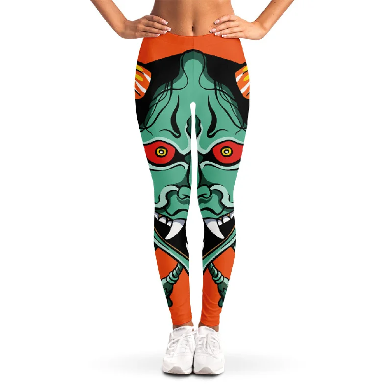 Exclusive Offers Japanese Demon Print Women's Leggings