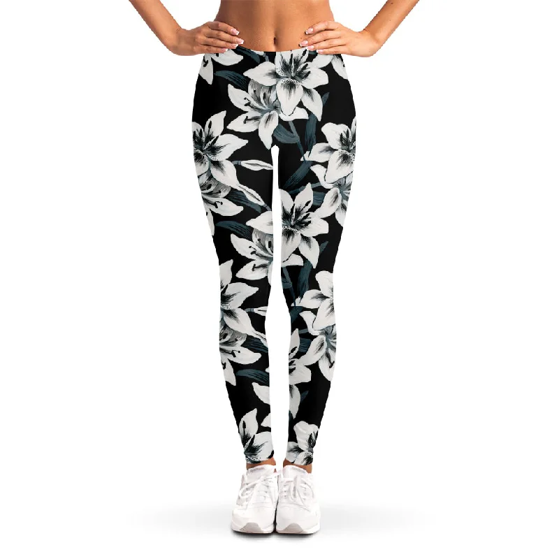 Buy Now Lily Floral Pattern Print Women's Leggings