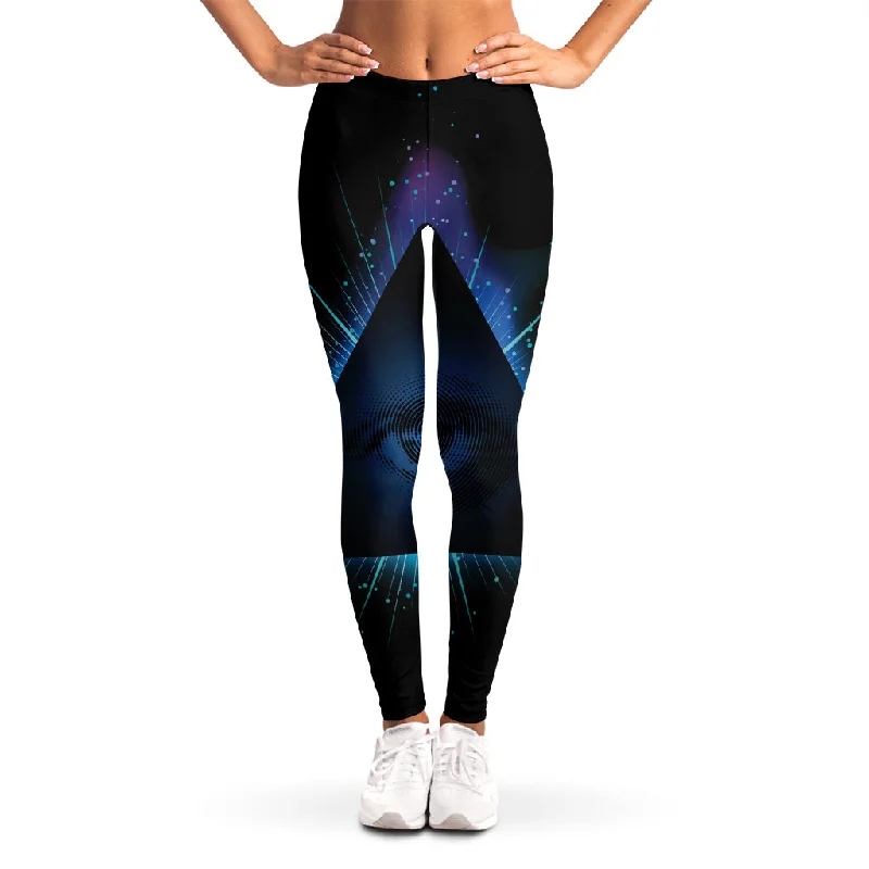 Super Sale Masonic Eye All Seeing Print Women's Leggings