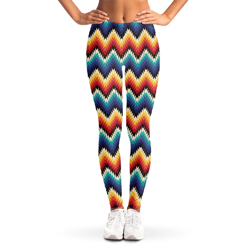 Year-End Sale Native Tribal Inspired Pattern Print Women's Leggings