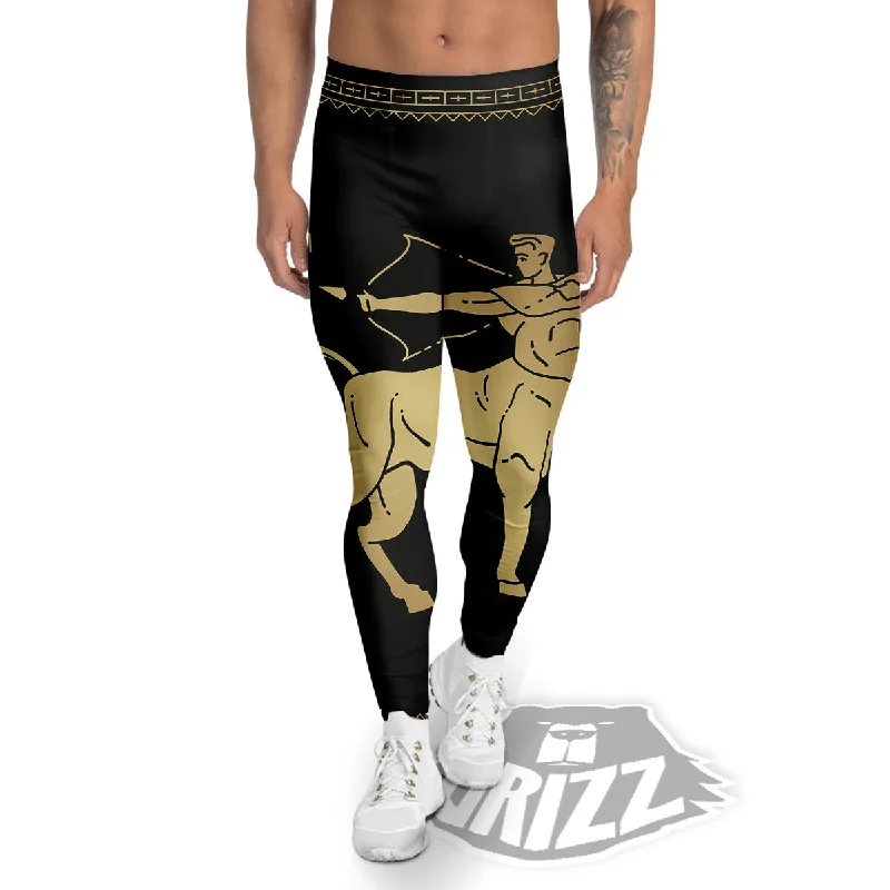 Special Price Sagittarius Sign Astrological Print Men's Leggings