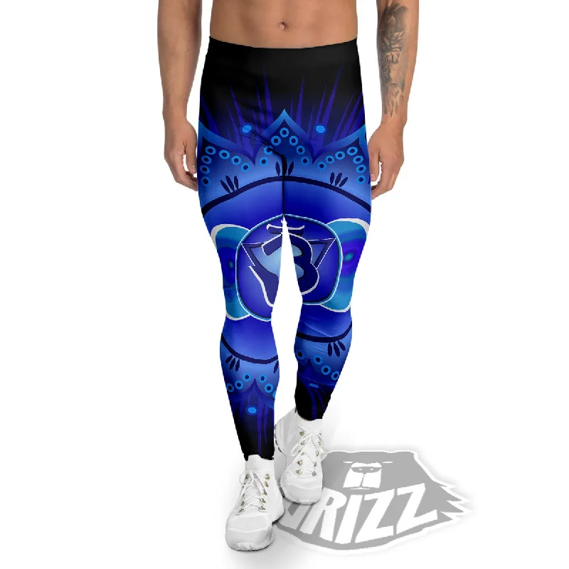 Bargain Prices Symbol Ajna Chakra Print Men's Leggings