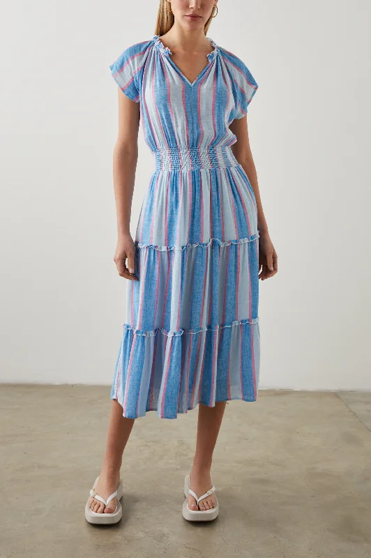 Special Offer AMELLIA DRESS - KONA STRIPE