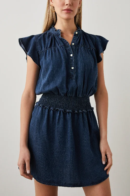 Best Bargains AMINA DRESS - DARK VINTAGE
