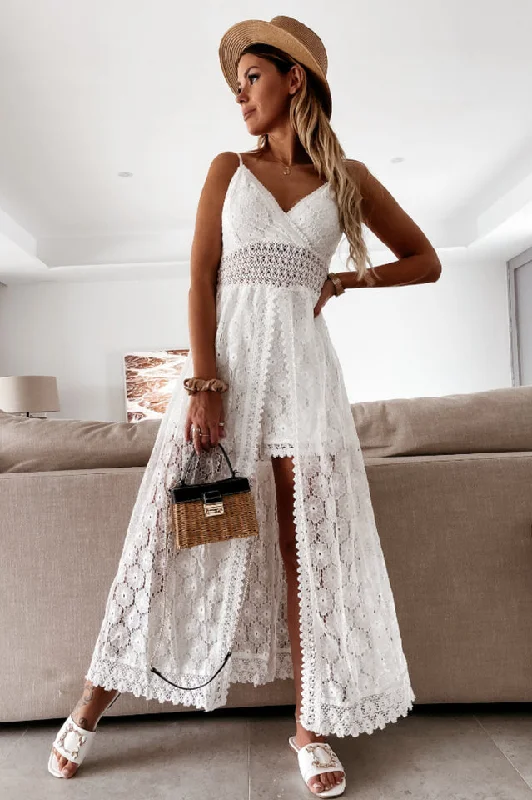 Don't Wait Ariya Lace Up Playsuit
