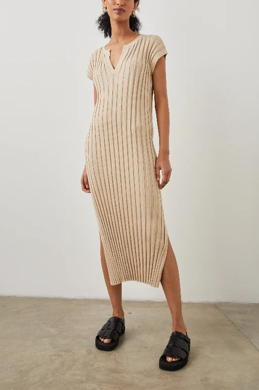 Price Fest ASHLEY DRESS - FLAX