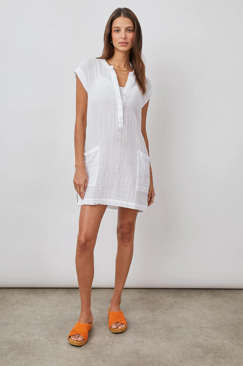 Final Sale BAILEY DRESS - WHITE