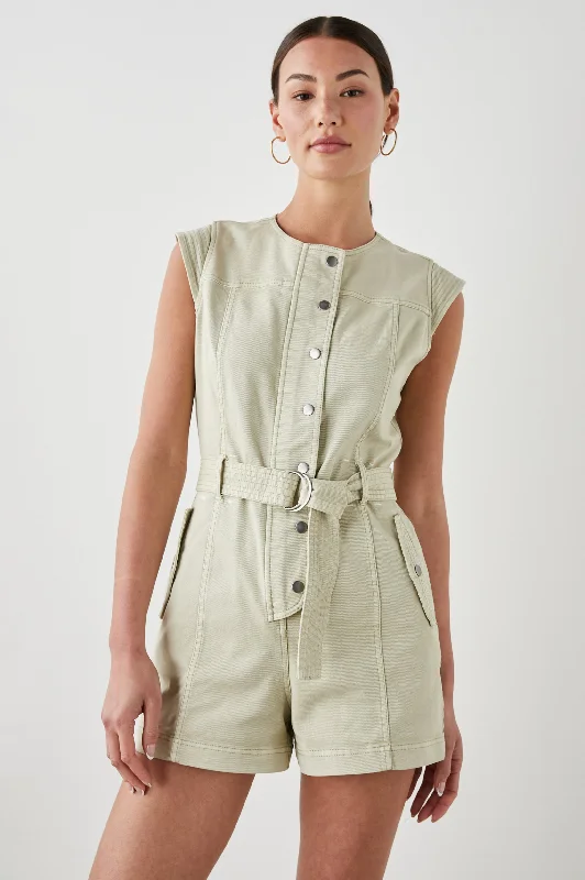 Amazing Deals BESSIE ROMPER - SAGE DUST