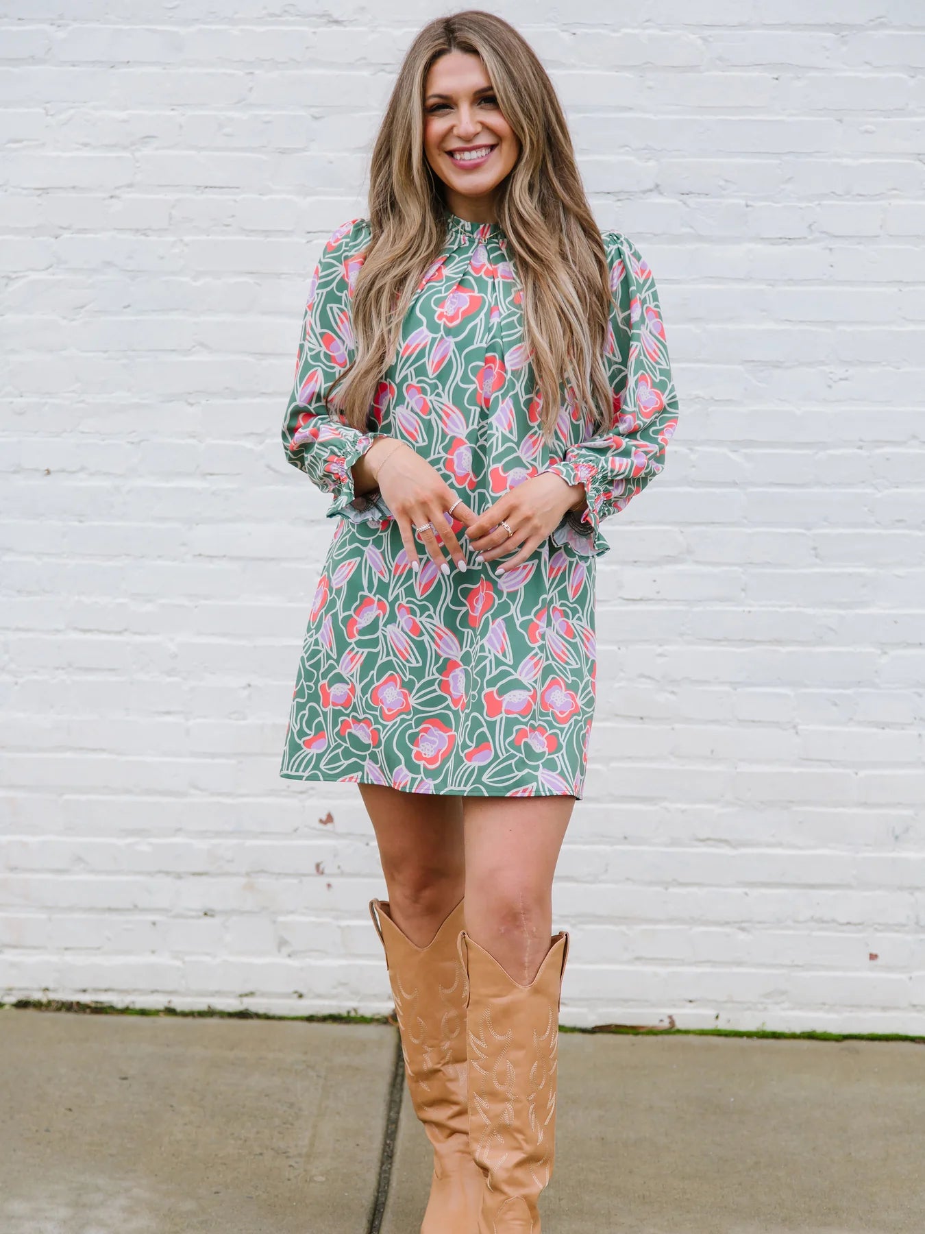Shop and Save Caroline Dress | Cobble Hill Olive - Michelle McDowell