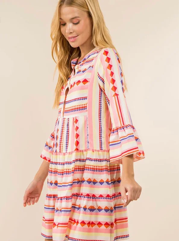 Special Buy Charged Up Geo Print Dress