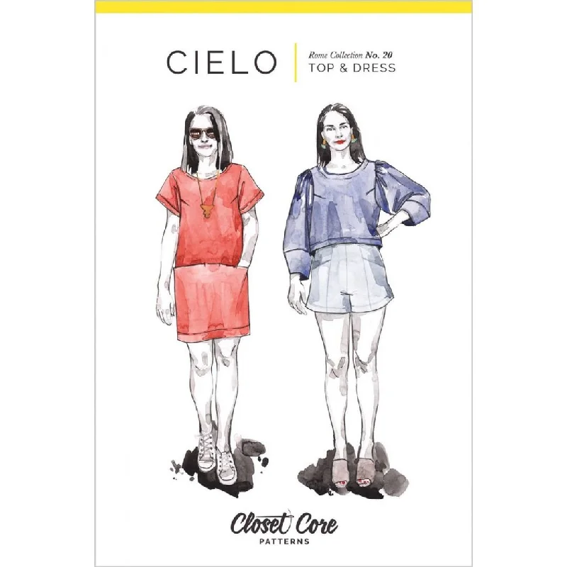Members Only Closet Core Patterns / Cielo Top & Dress