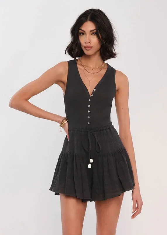 Amazing Deals Clemen Romper - Black