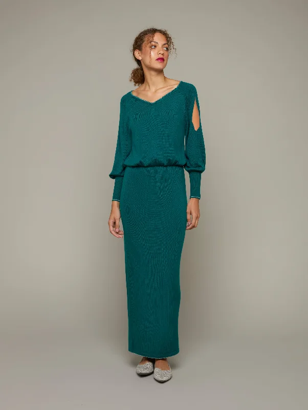 Price Reduction KYLE | Merino Knit Maxi Dress