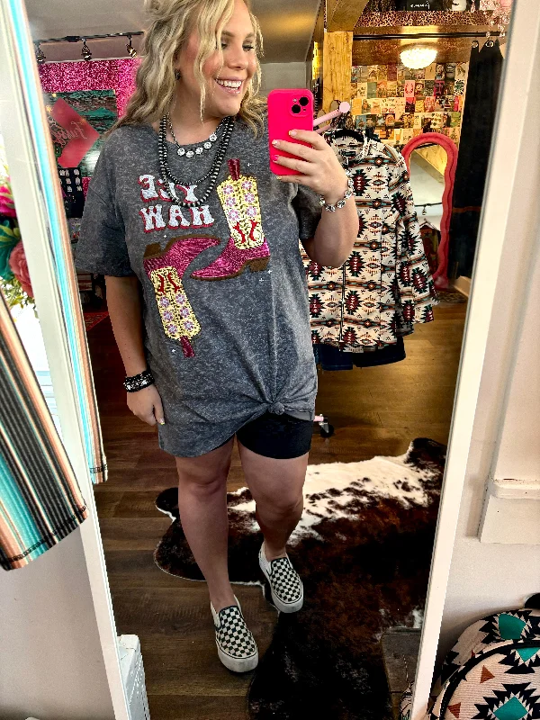 Final Sale DAISY COWGIRL T-SHIRT DRESS