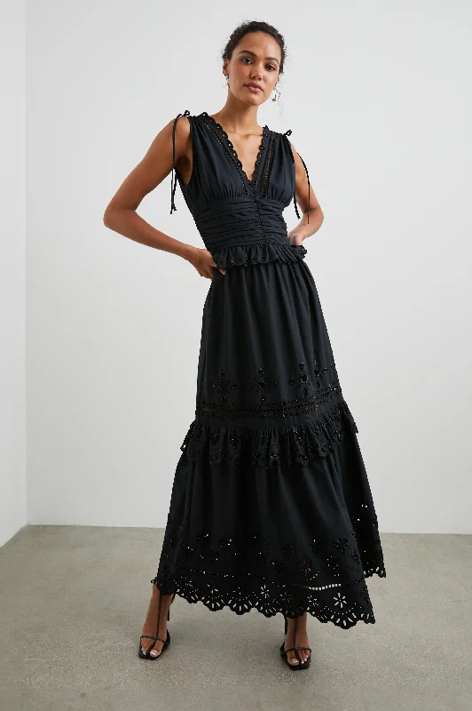 Final Markdown ESMERALDA DRESS - BLACK
