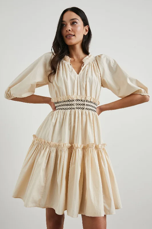 Instant Discount FIORELLA DRESS - FLAX