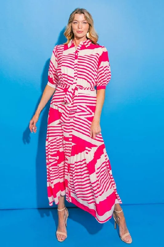 Limited Time Offer Seaside Stripe Maxi Dress