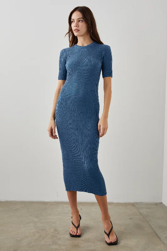 Super Sale GENESIS DRESS - LAKE MELANGE
