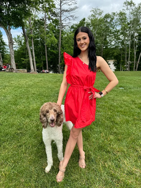 Weekend Deal Here to Stay Red Dress