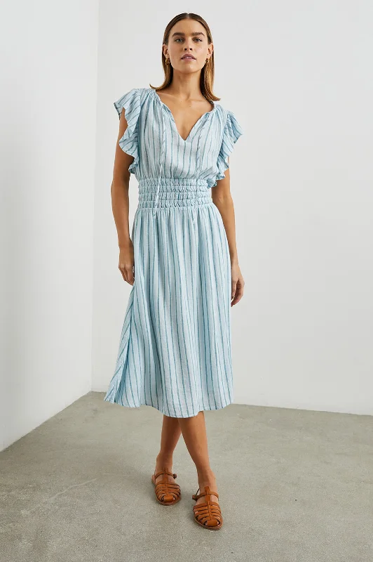 Don't Miss IONA DRESS - CAMBRIA STRIPE