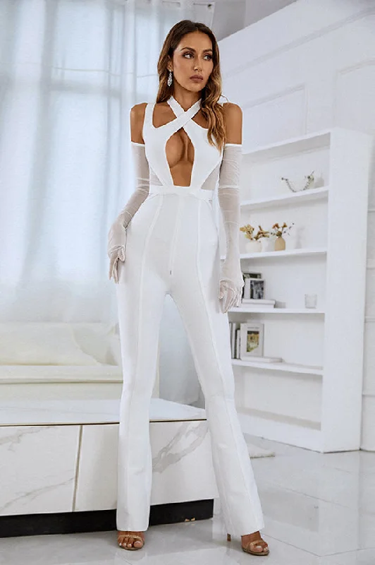 While Supplies Last Irisine Long Sleeve Sexy Jumpsuit