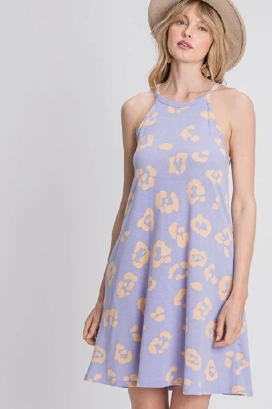Deal Mania Lavender Skies Tank Dress