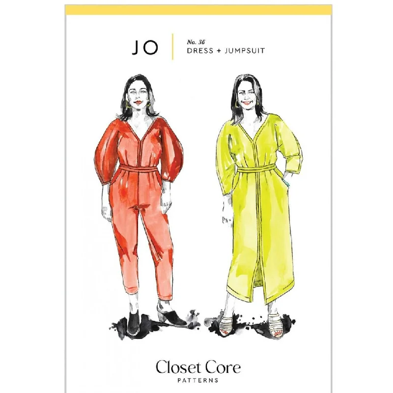 Loyalty Reward Closet Core Patterns / Jo Dress and Jumpsuit