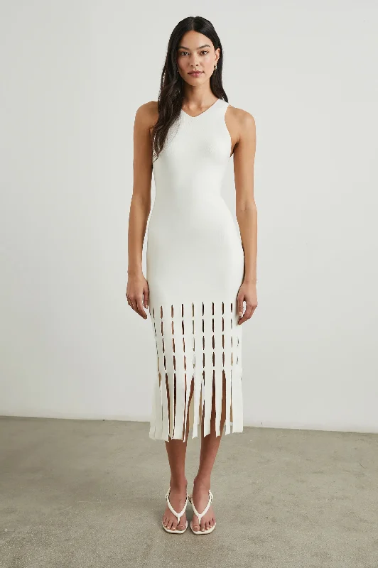 Shop and Save KAIA DRESS - WHITE