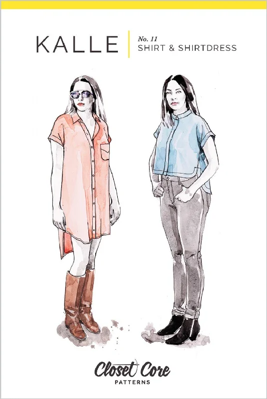 Final Markdown Closet Core Patterns / Kalle Shirt and Shirtdress