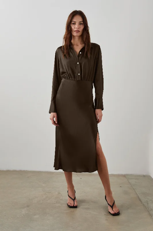 Big Discounts KATHLEEN DRESS - DARK MOSS