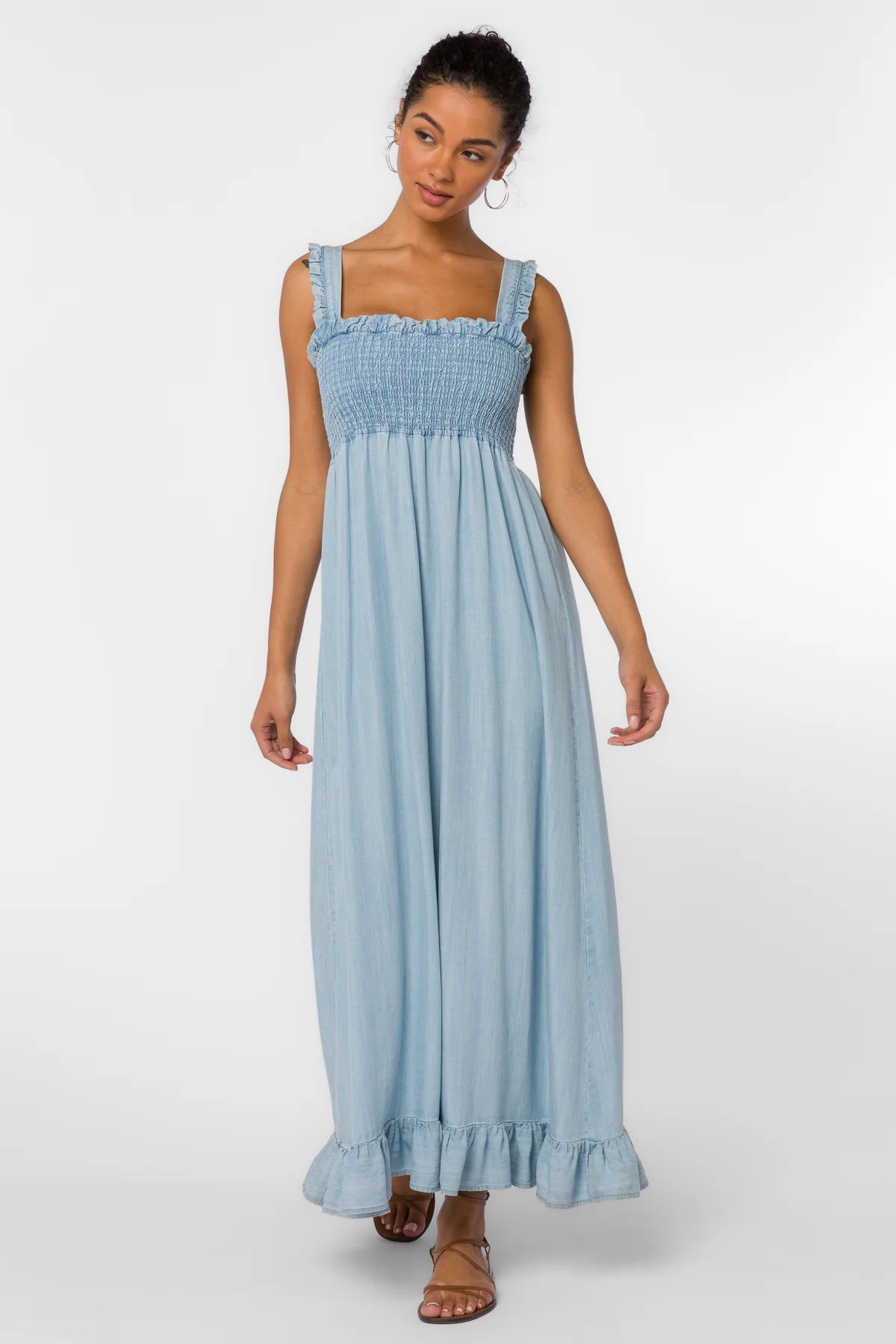 Unmissable Offer Kaydence Blue Midi Dress {Velvet Heart}