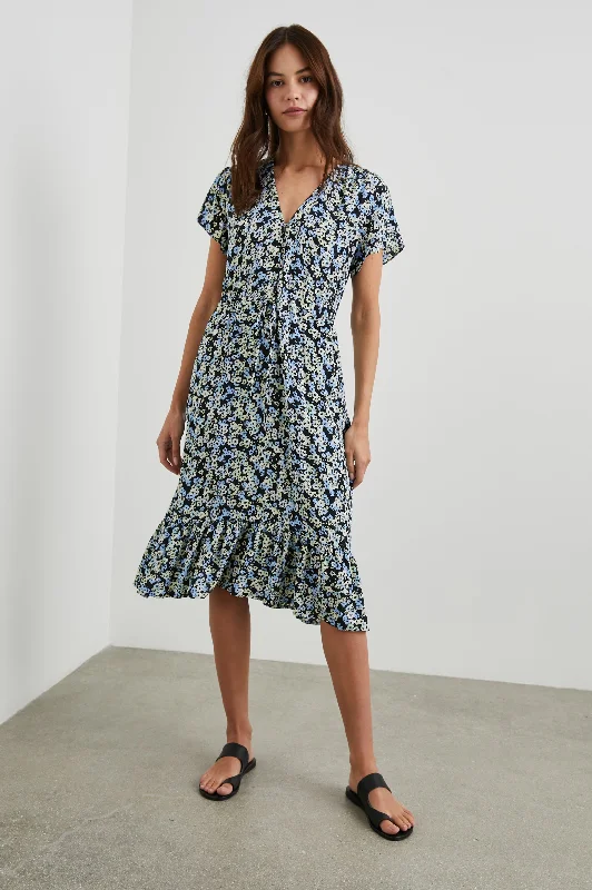 Great Bargains KIKI DRESS - MIDNIGHT MEADOW FLORAL