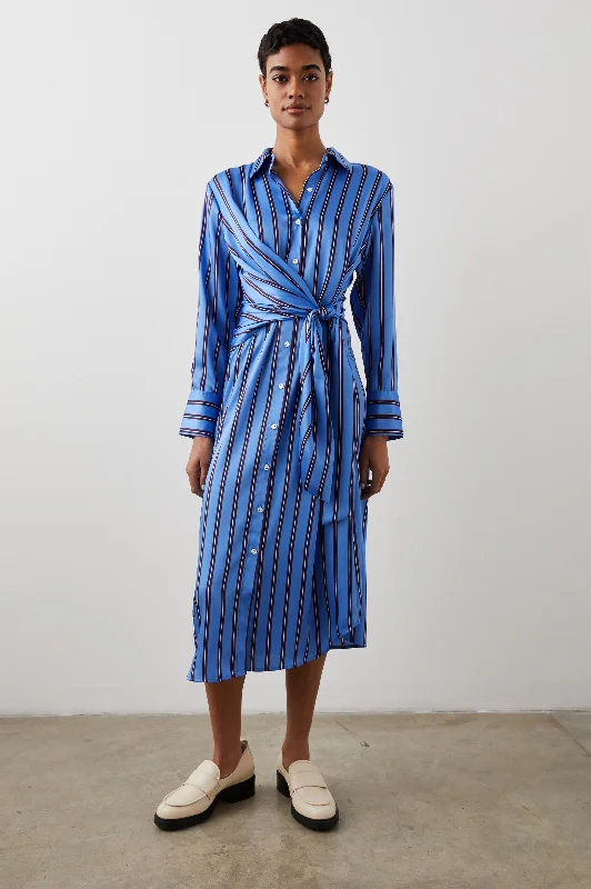 Take Advantage LACEY DRESS - PRIMROSE STRIPE