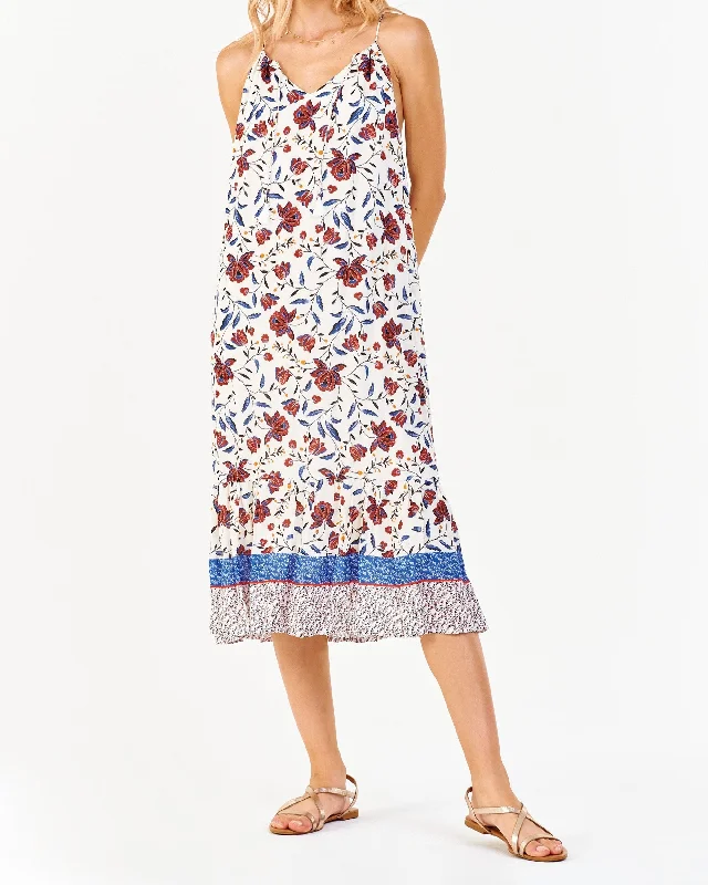 Sneak Peek Sale LAURA STRAP HALTER DRESS LOTUS TRAIL