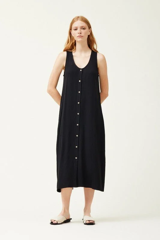 Today’s Deal Linen Button Down Easy Midi Dress