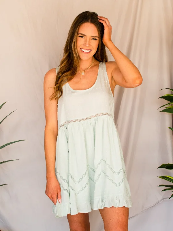 Bargain Blast Love Follows Mint Dress