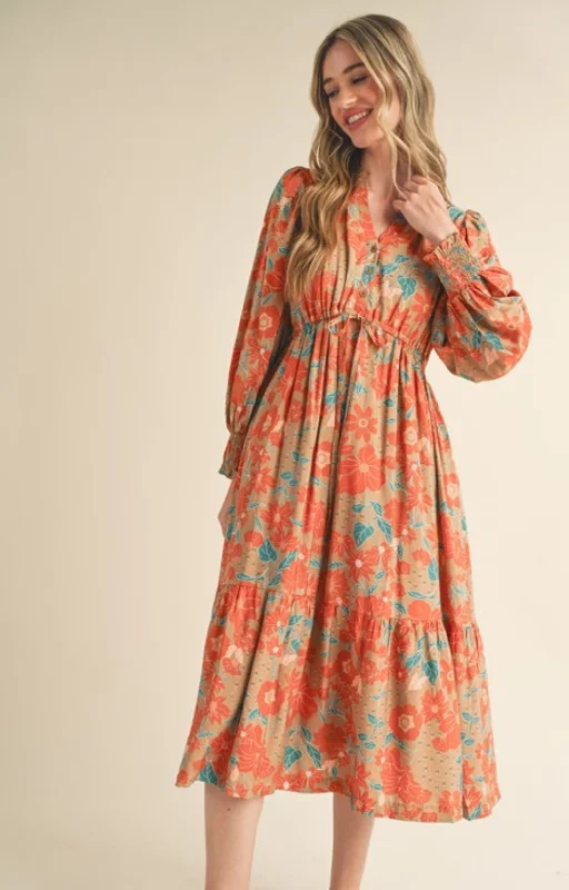 Stock Up and Save Maggy midi dress
