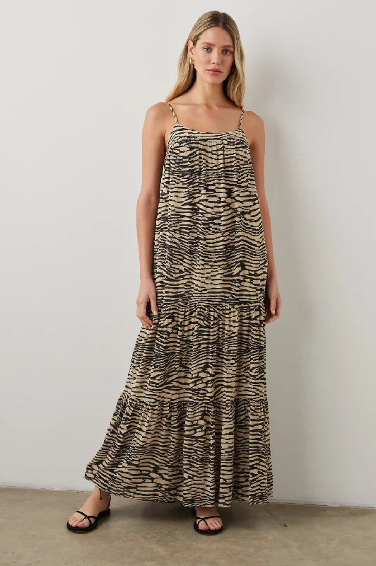 Final Clearance MATY DRESS - SAND STONE