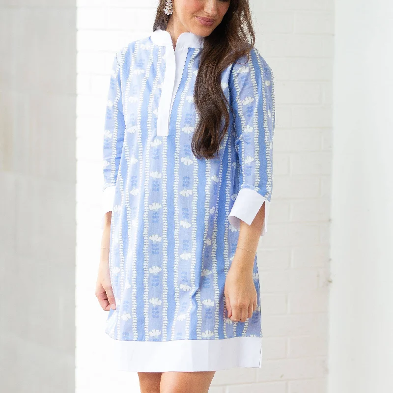 Daily Deals Camille Stem Stripes Dress