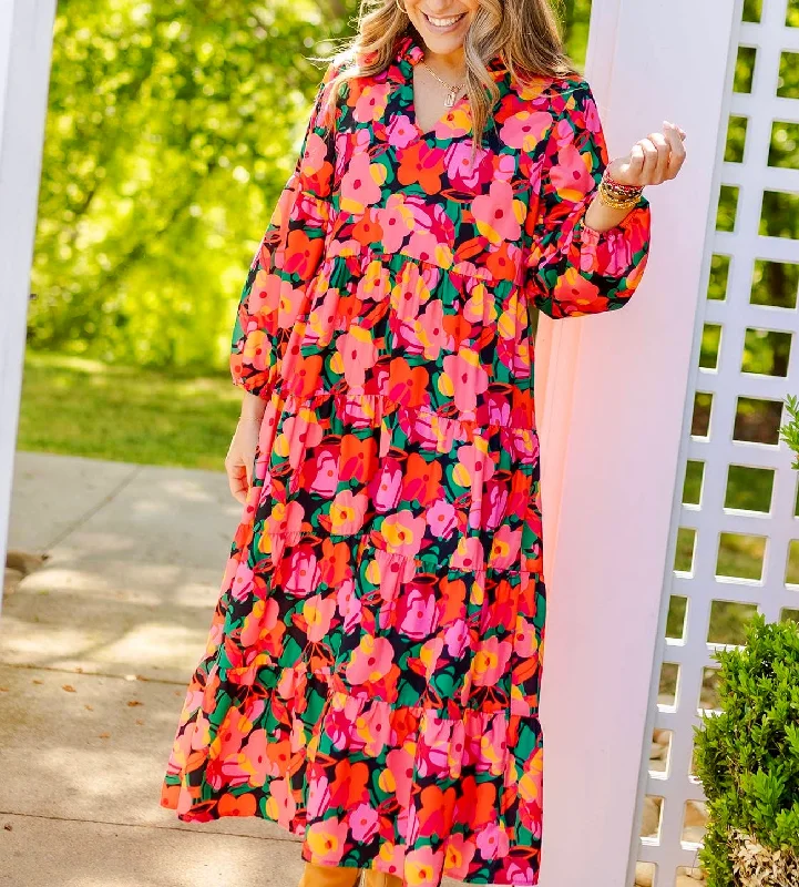 Online Exclusive Make Me Blush Pink Midi Dress