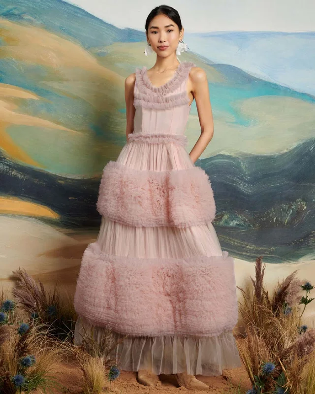 Huge Discounts Montana Tulle Midi Dress