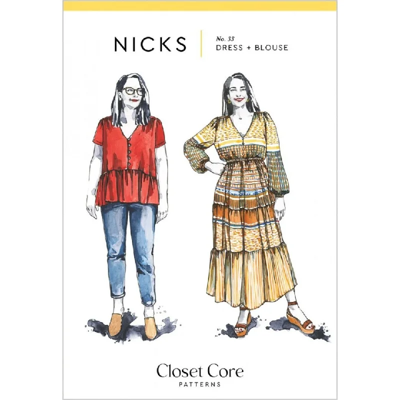 Special Savings Closet Core Patterns / Nicks Dress and Blouse