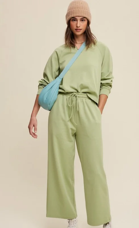 Limited Edition Olive you sweat suit