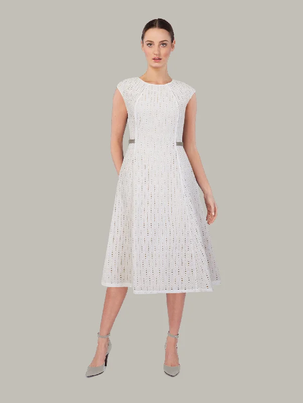 Bargain Bin PETAL | Broderie Anglaise A-Line Dress