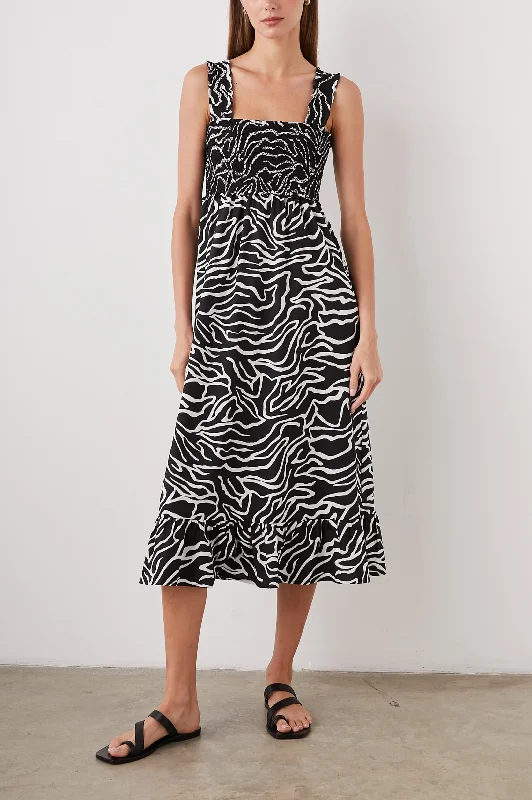 Super Deal RUMI DRESS - CONTOUR LINES