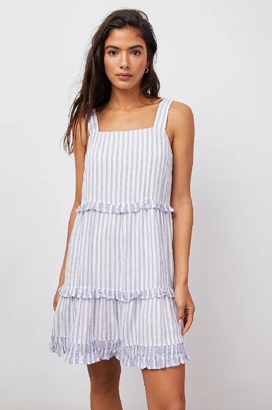 Today’s Deal SANDY DRESS - BLUE IRIS STRIPE MIX
